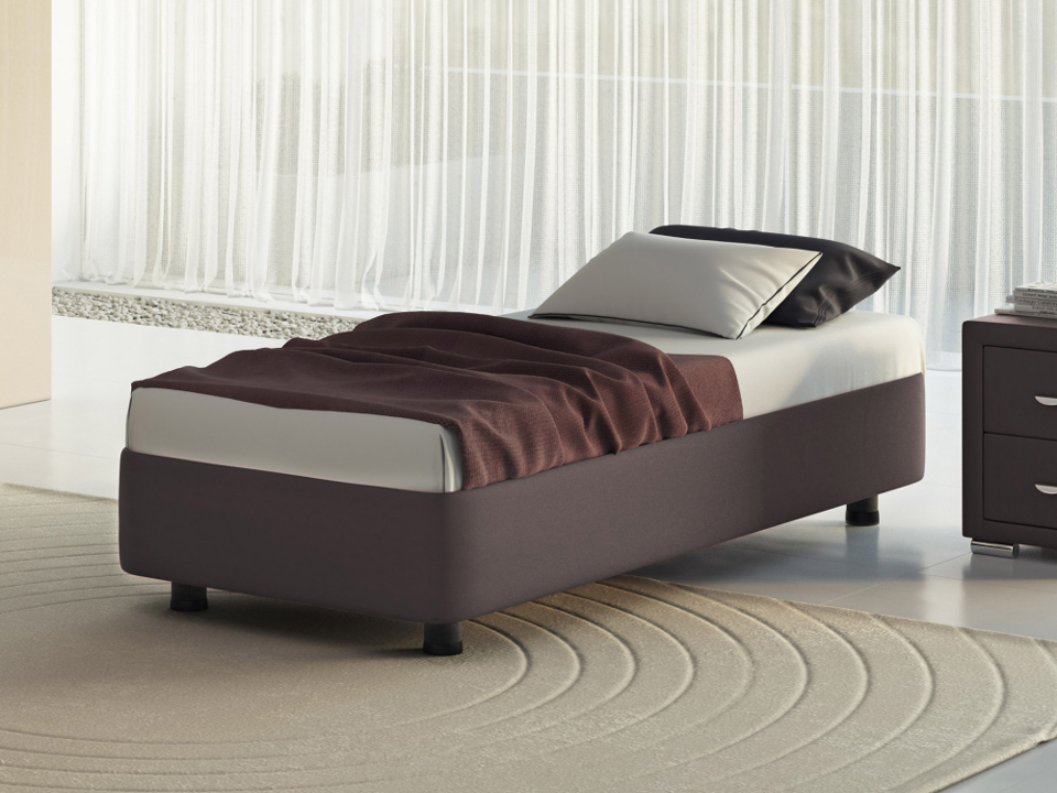 

Кровать Rocky Base (Экокожа Коричневый) 90x190