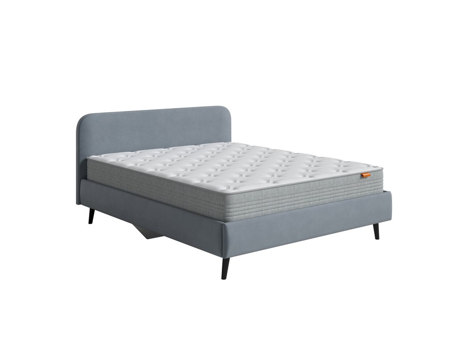 Кровать Орматек Odry с подъемным механизмом Ткань Велюр Forest 17 Серый 90x200 43630₽