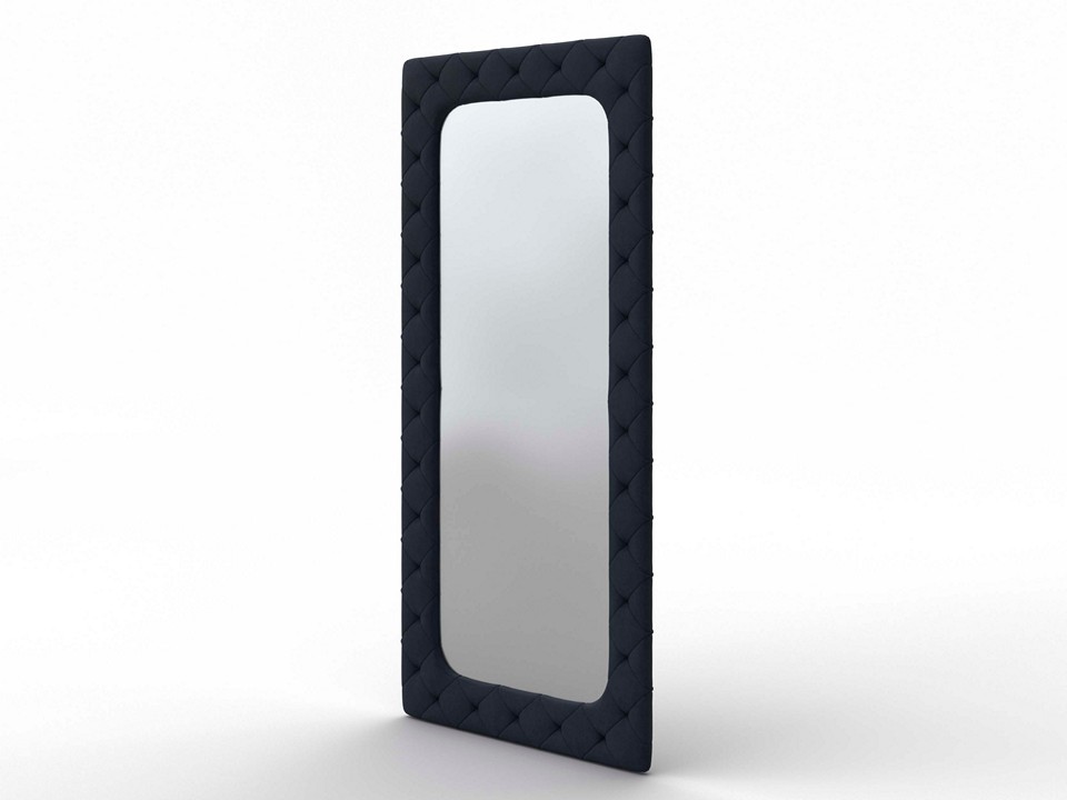Зеркало Орматек настенное Flavio big Ткань Микровелюр Laska 32 Синий кит 82x5 35710₽
