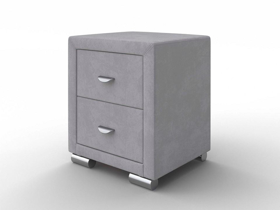 Тумба Орматек OrmaSoft-2 Ткань Микровелюр Laska 05 Утренний туман 47x43 26850₽