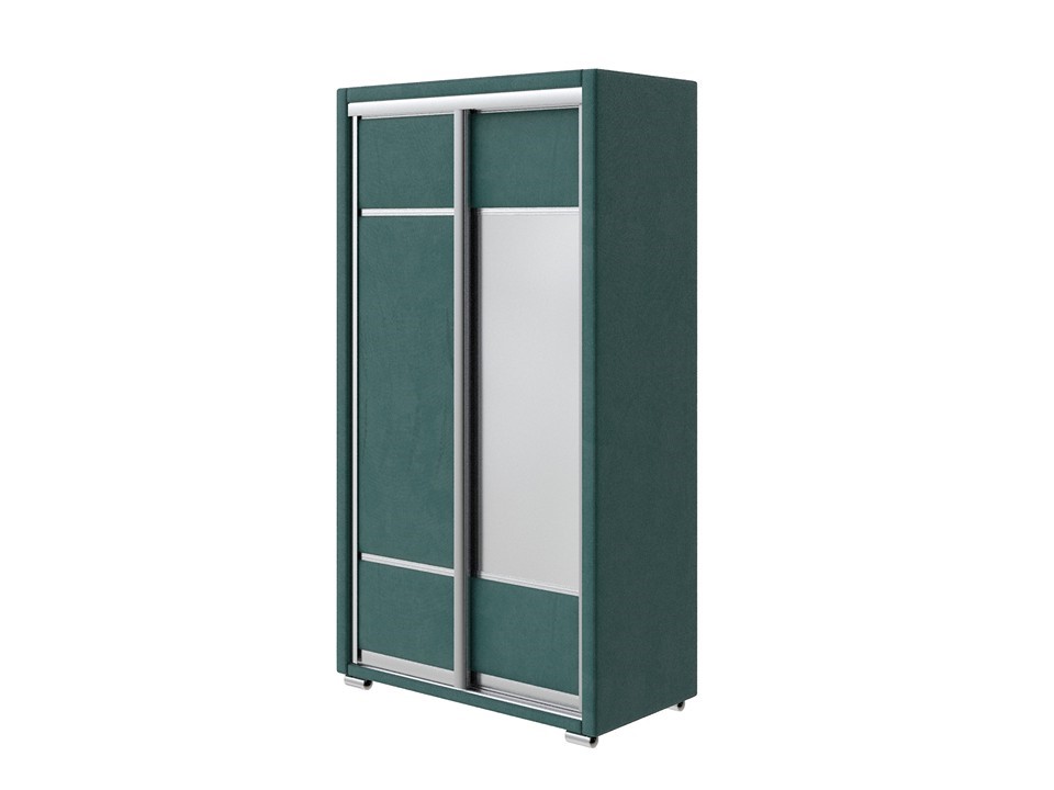 Шкаф Орматек Шкаф-купе 2х дв Orma Soft 2 1 зеркало Ткань Велюр Sohu Лазурь 119x60 91220₽