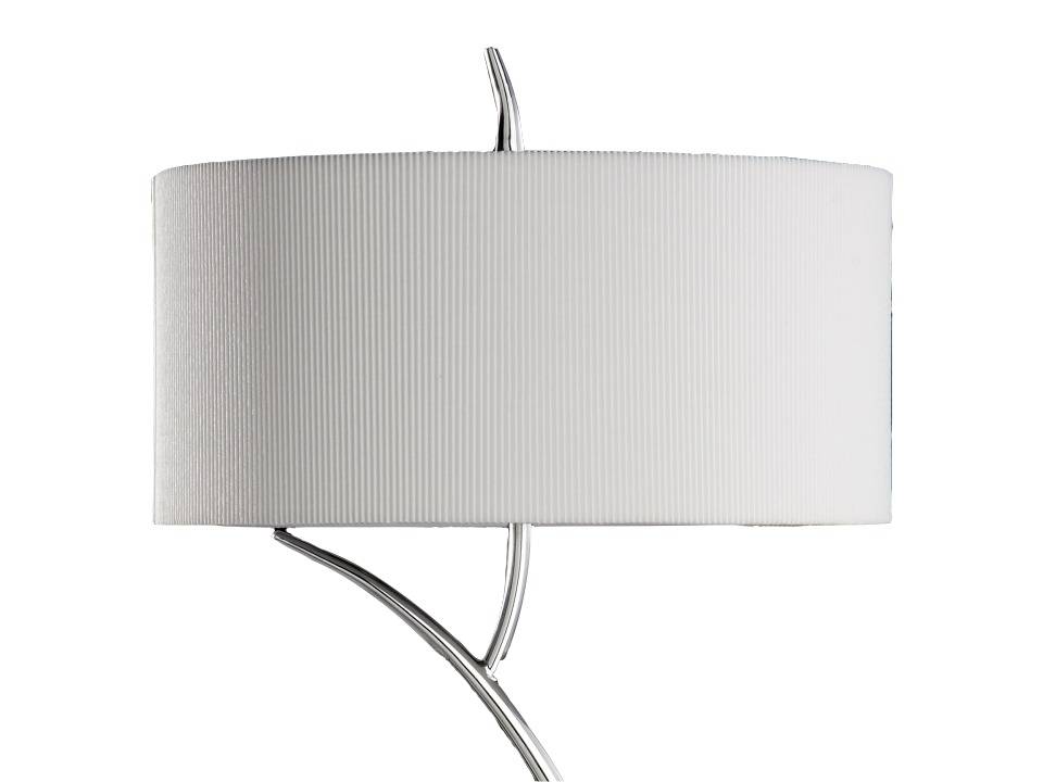Лампа настольная Mantra Eve Cromo P Crema 1137 (Металл Белый) 30x51
