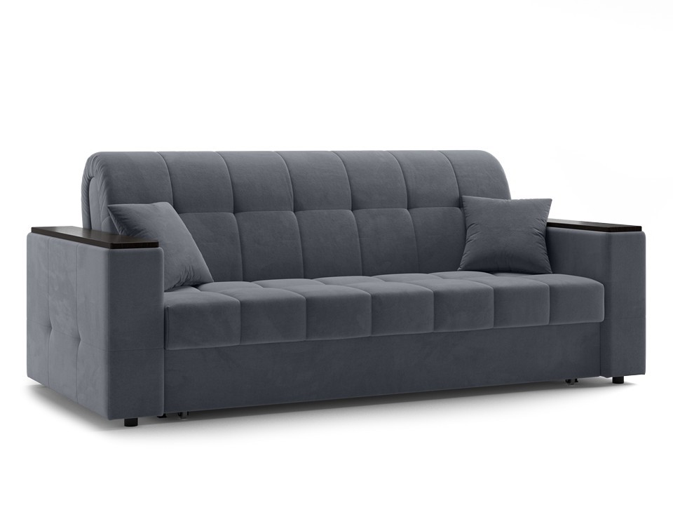 Орматек Диван-кровать Dubai Middle Ткань Велюр Omega 32 Черный 180x204 86270₽