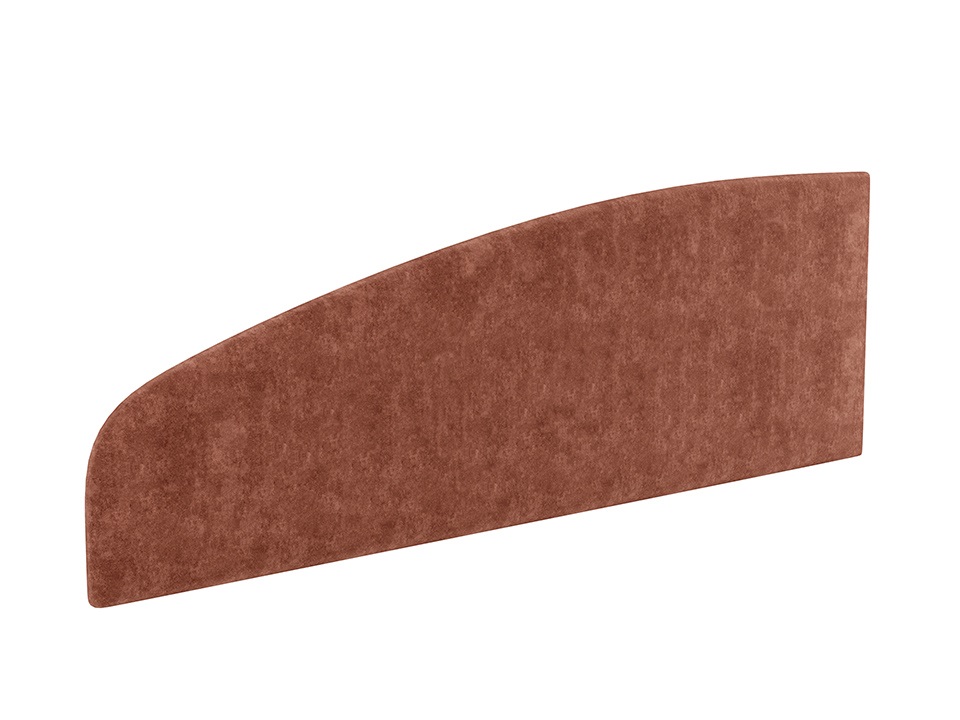 

Настенный элемент к кроватям Como/Veda левый (Ткань: Флок Бентлей Светло-серый) 3x214