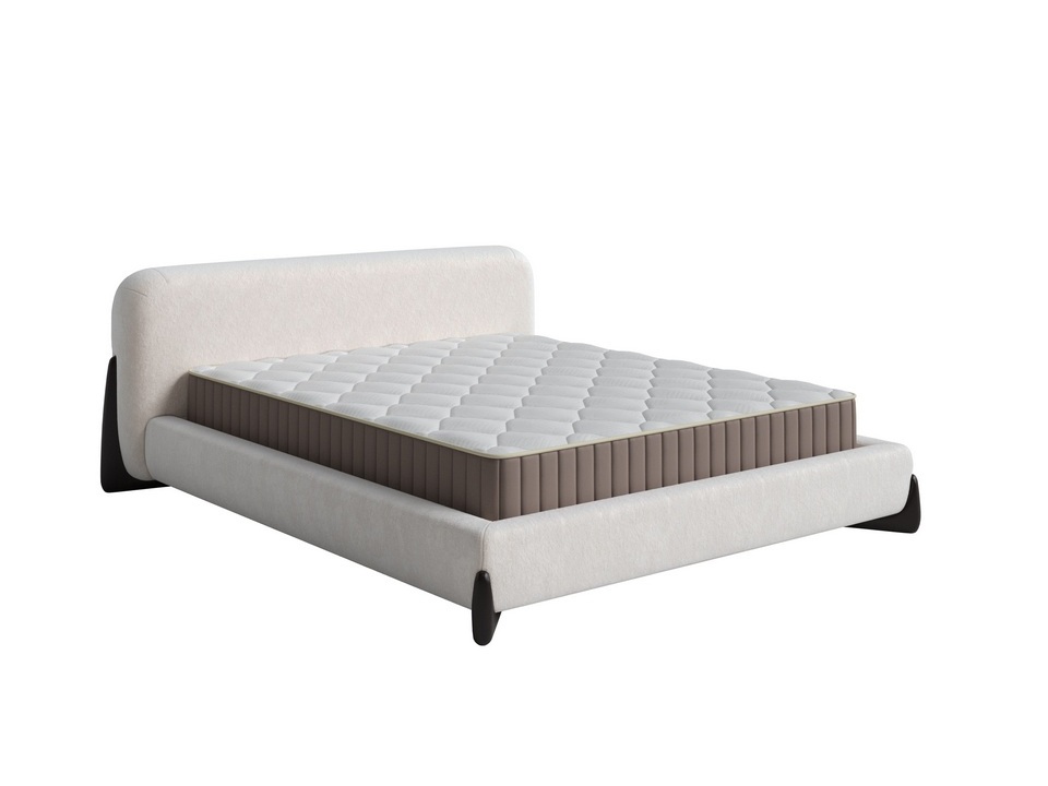 Кровать Орматек Prado Ткань Флок Бентлей Айвори 160x190 188300₽