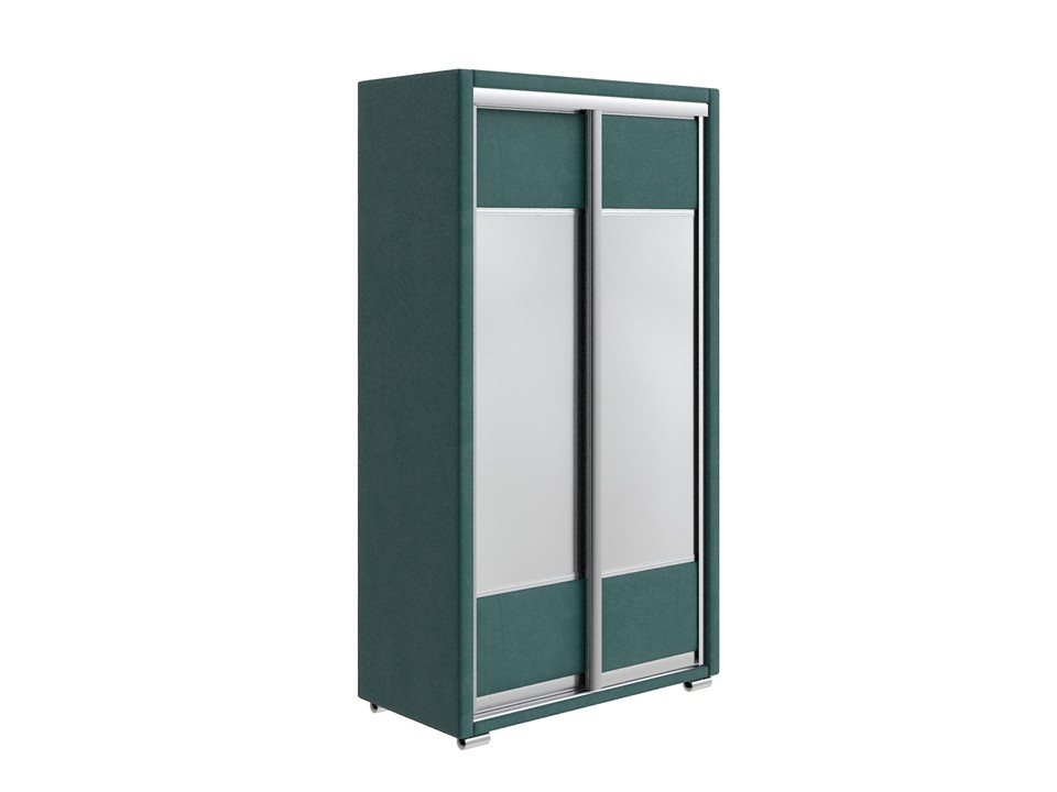 Шкаф Орматек Шкаф-купе 2х дв Orma Soft 2 2 зеркала Ткань Велюр Sohu Лазурь 119x60 94470₽