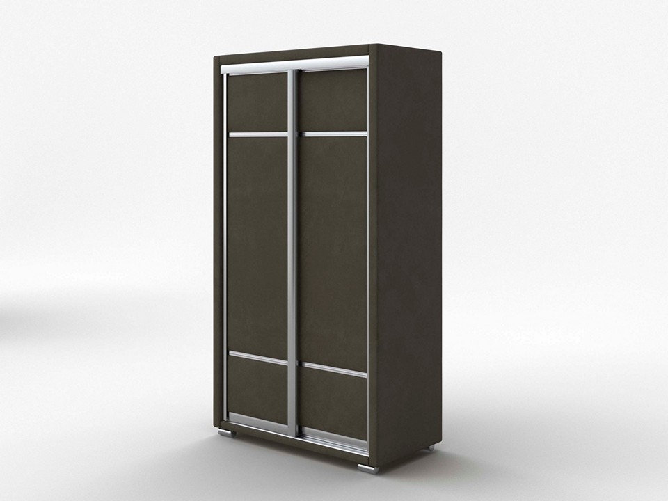 Шкаф Орматек Шкаф-купе 2х дв Orma Soft 2 без зеркал Ткань Микровелюр Laska 53 Можжевельник 119x60 158340₽