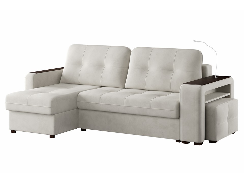 Орматек Угловой диван-кровать Nova 3 левый Ткань Велюр Ультра дав 150x200 117490₽