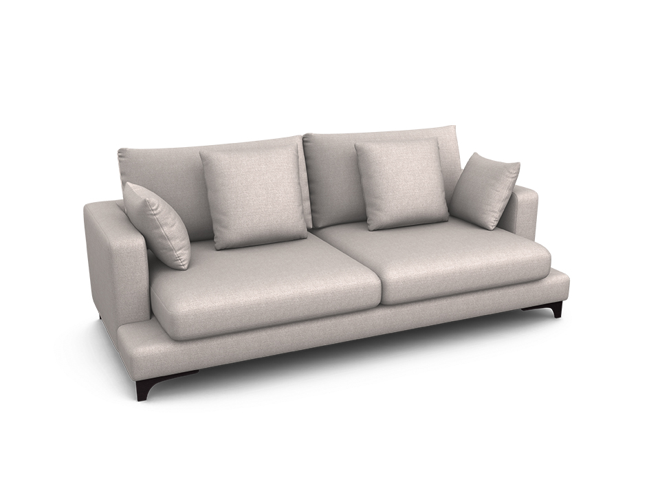 Орматек Verona 3-х местный Soft Ткань Рогожка Lino 50 Темно-серый 117x234 316690₽