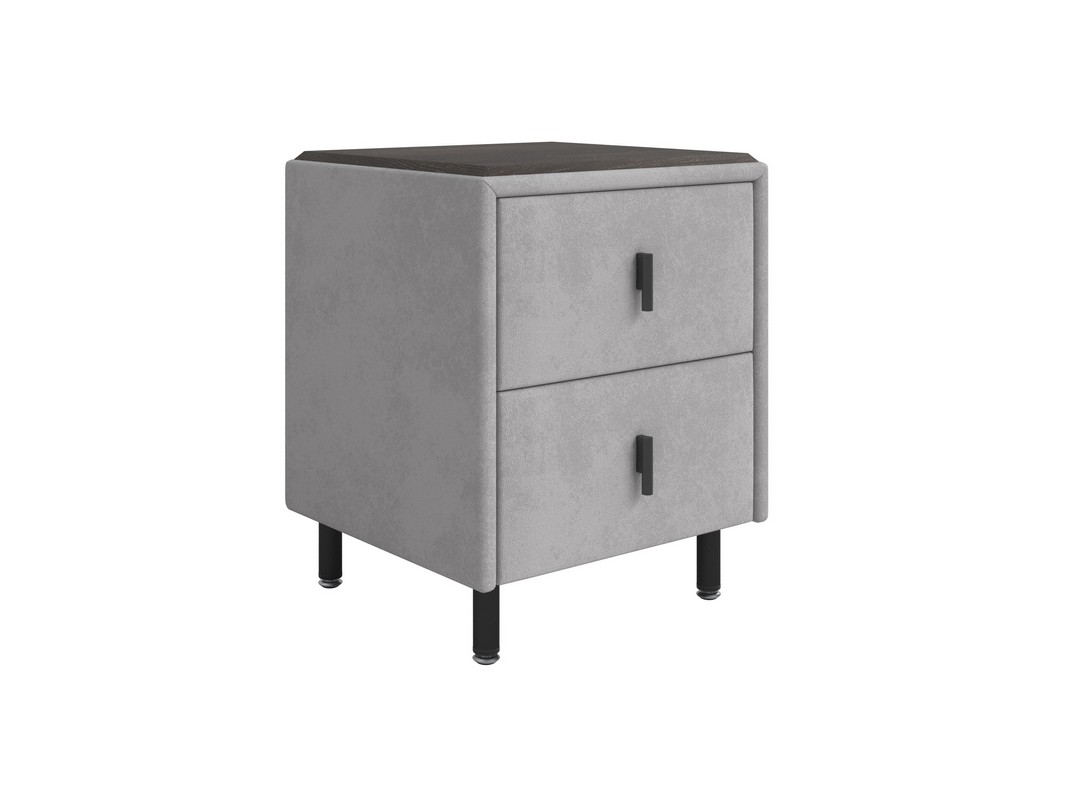Тумба Орматек Sofix (Велюр/ЛДСП Laska 05 Утренний туман/Дуб Кантербери) 45x45