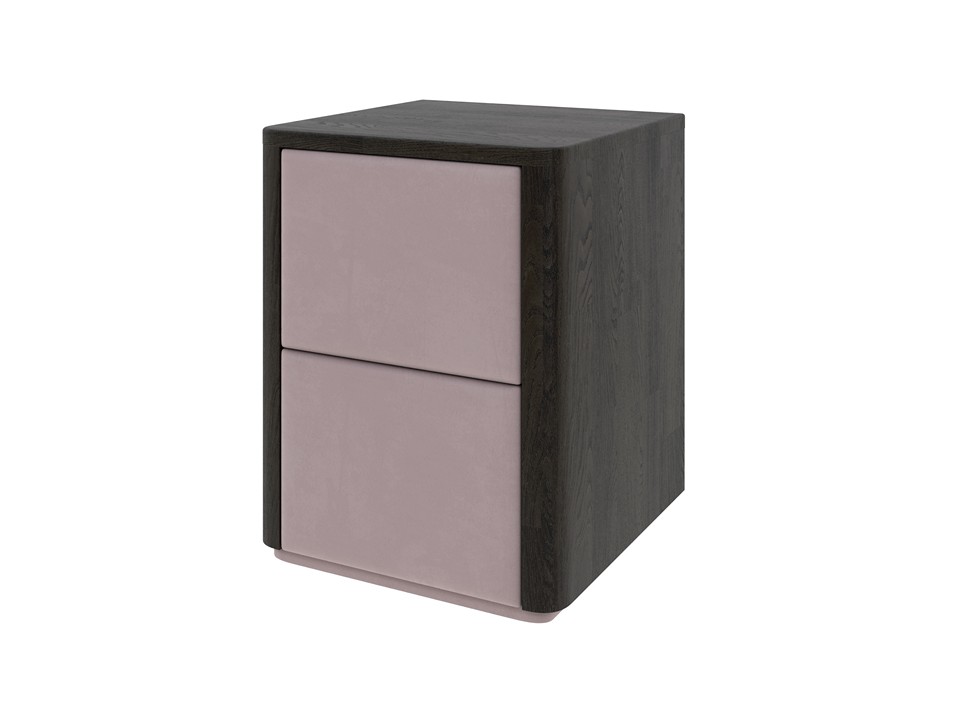 Тумба Verda Bliss M ТканьМассив дуб Венге дубManhattan 4 Розовый жемчуг 40x40 73720₽