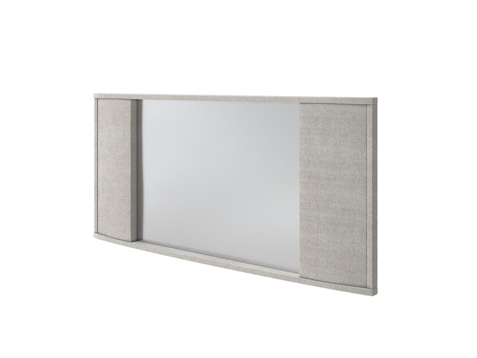 Зеркало Орматек настенное Vittoria Ткань Велюр Sohu Крем 132x8 9320₽