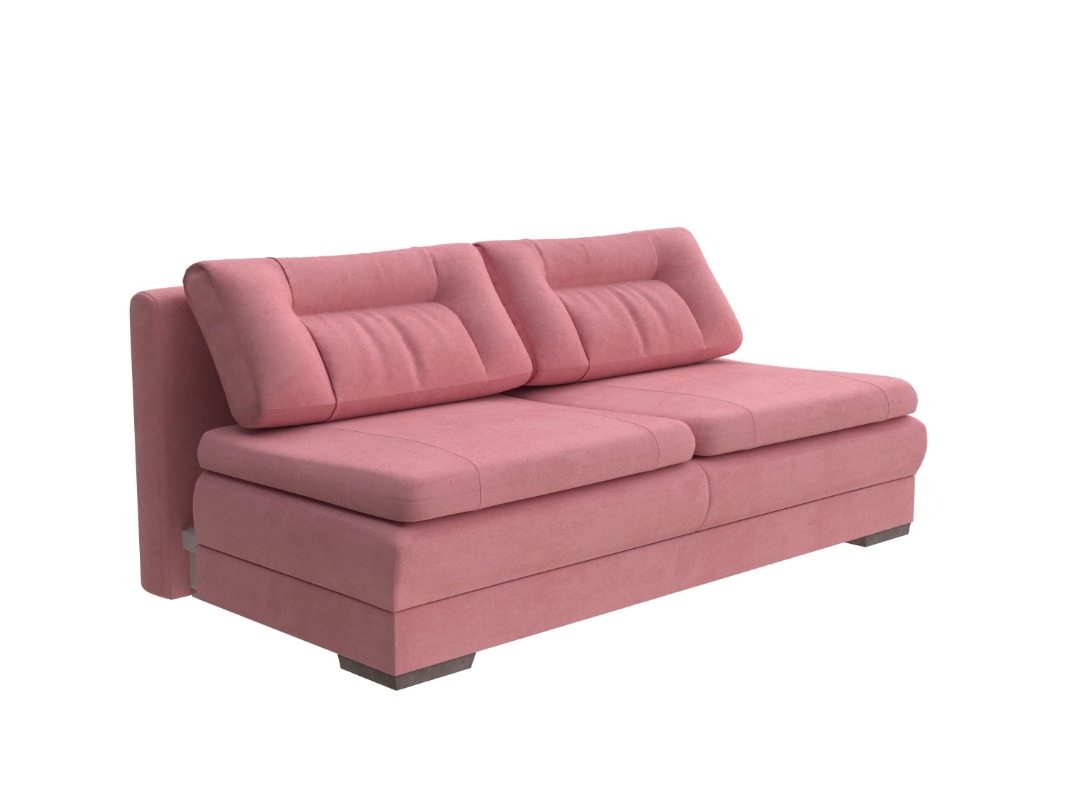 Орматек Диван-кровать Easy Home Base Middle Ткань Велюр Ultra Ягодный сорбет 150x200 56450₽