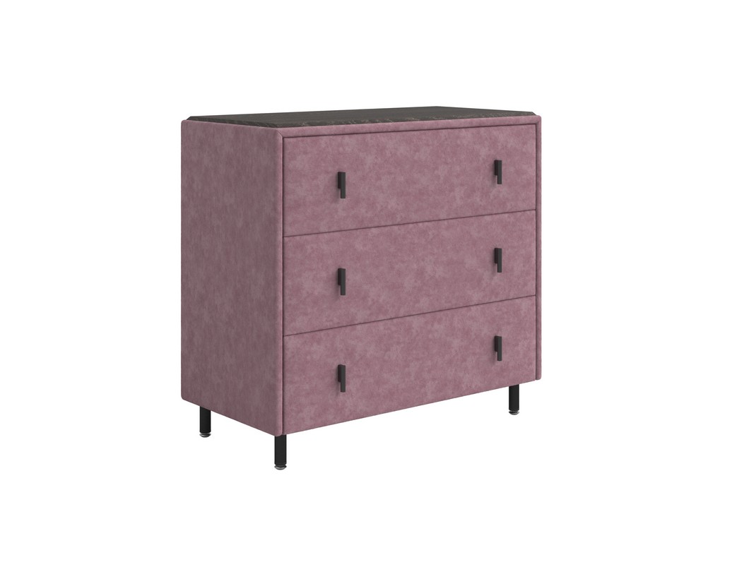 Комод Орматек Sofix (Велюр/ЛДСП Gratta 6 Ягодный мусс/Дуб Кантербери) 92x46