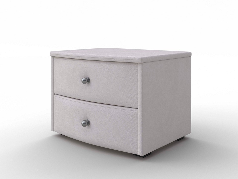 Тумба Орматек Vittoria Ткань Микровелюр Laska 01 Белая смородина 52x42 26650₽