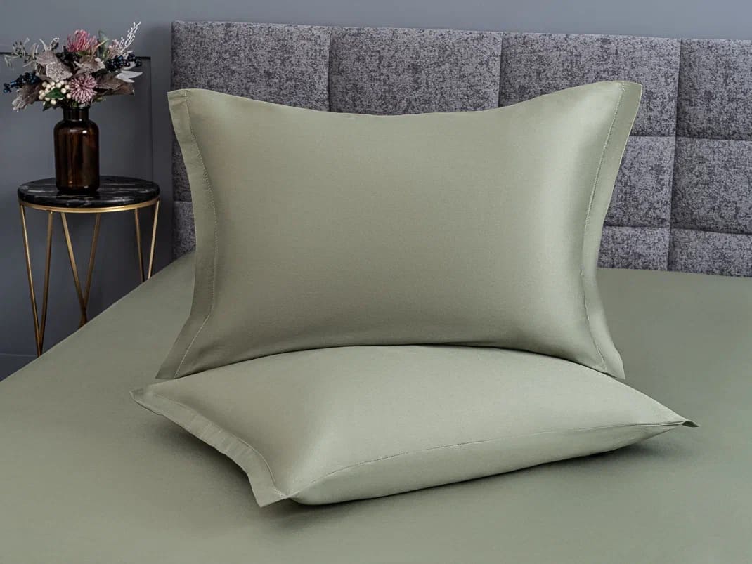 Наволочка Орматек Комплект наволочек Colors New Сатин Лавровый лист 50x70 1610₽