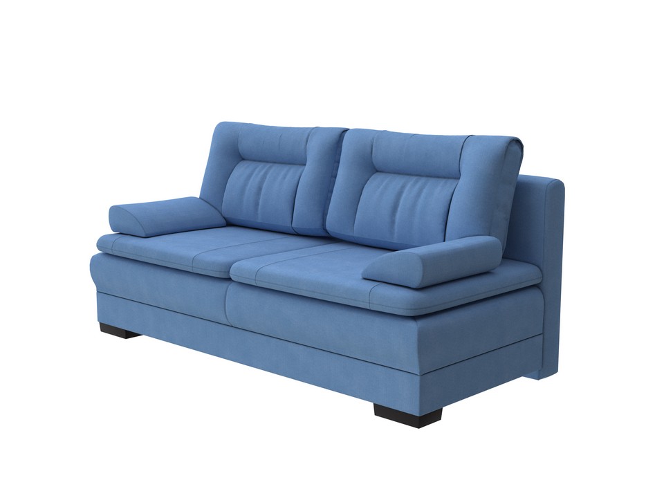 Орматек Диван-кровать Easy Home Middle (Ткань: Рогожка Тетра Голубой) 150x200 