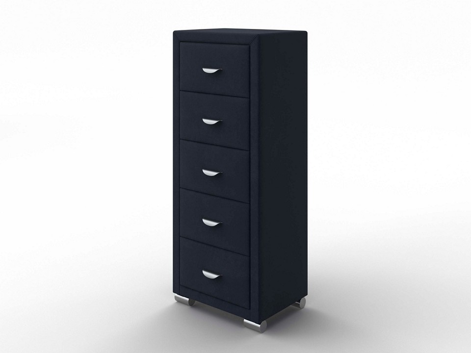 Комод Орматек OrmaSoft 2 5 ящиков Ткань Микровелюр Laska 32 Синий кит 50x40 53680₽