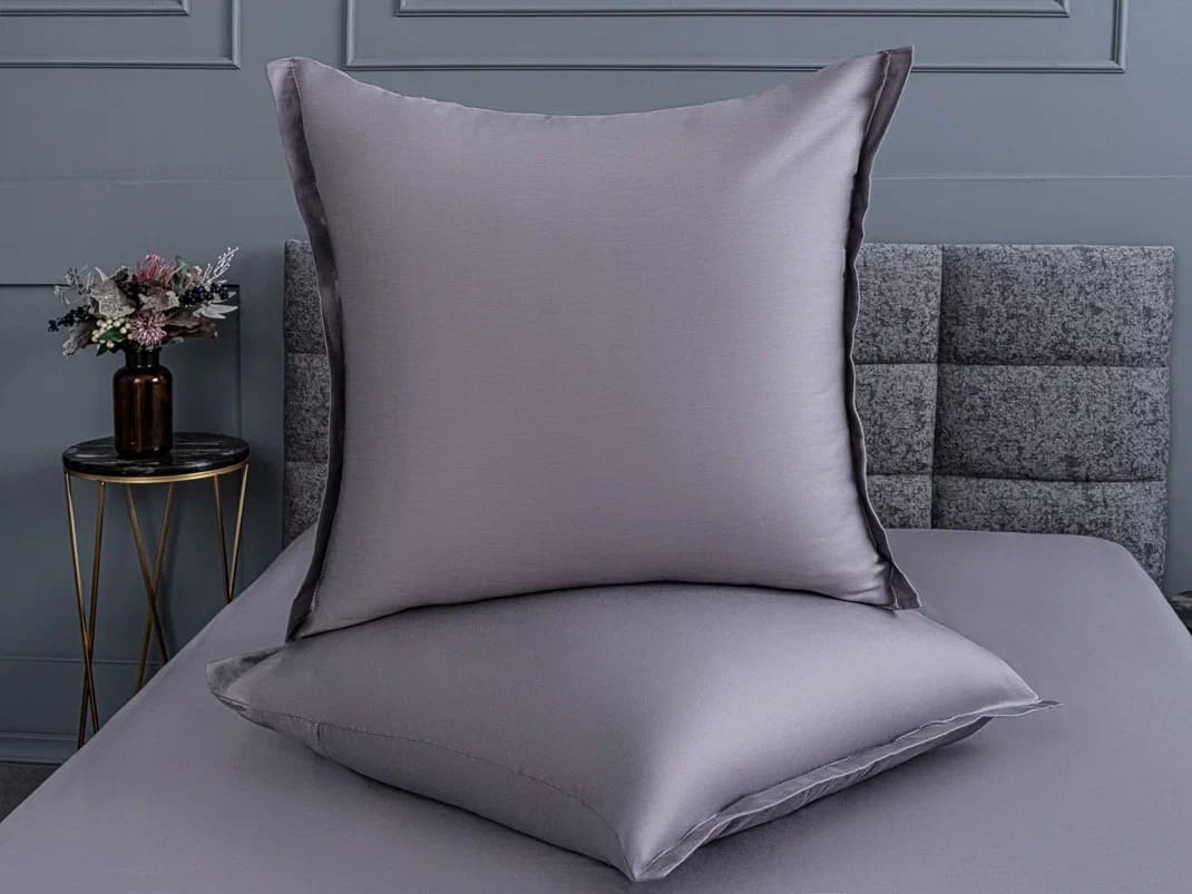 Наволочка Орматек Комплект наволочек Colors New Сатин Серый 70x70 2060₽