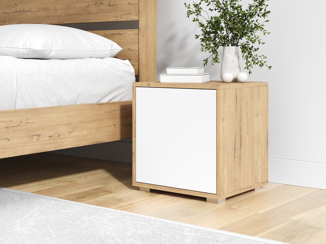 Тумба Practica ЛДСП ЛДСП БелыйЛДСП Бунратти 40x35 3820₽