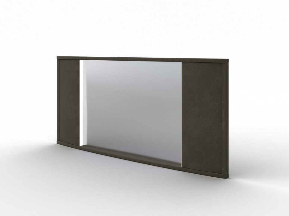 Зеркало Орматек настенное Vittoria с подсветкой Ткань Микровелюр Laska 53 Можжевельник 132x8 25050₽