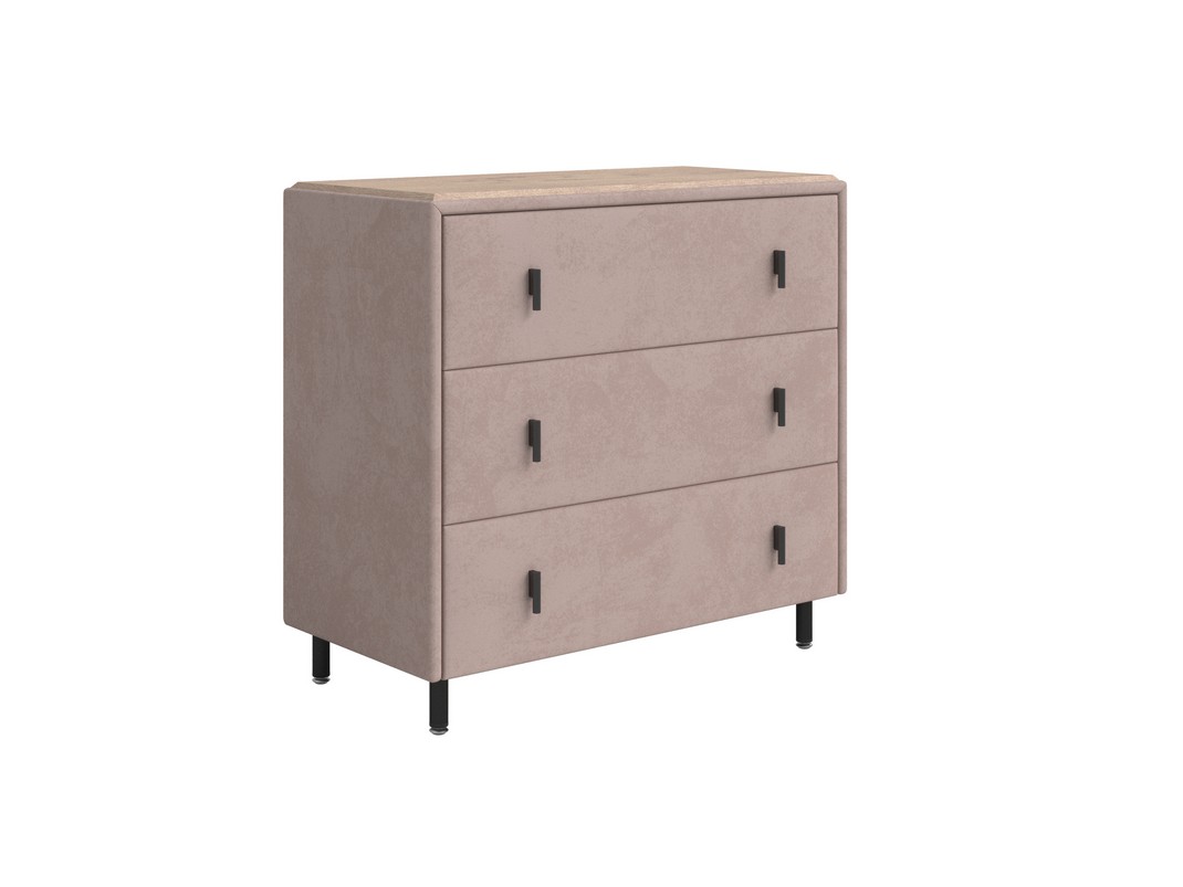 Комод Орматек Sofix (Велюр/ЛДСП Teddy 014 Шоколадный бисквит/Бунратти) 92x46