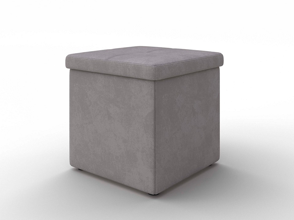 Пуфик Орматек Пуф OrmaSoft 2 одноместный Ткань Микровелюр Laska 04 Утренняя роса 42x42 17800₽