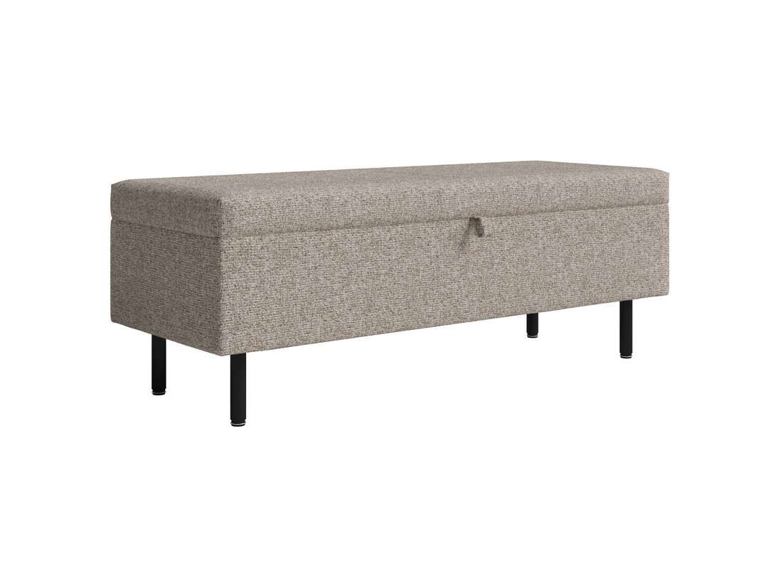 Пуфик Орматек Банкетка Sofix (Букле Beatto Миндаль) 122x46
