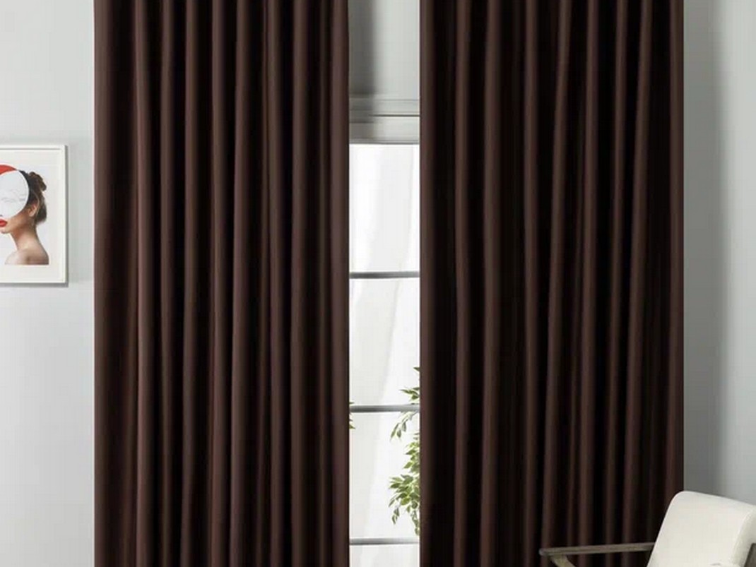 Орматек Комплект штор Blackout Полиэстер Шоколад 300x270 14620₽