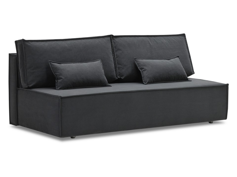 Орматек Диван-кровать Фиант Fit Soft Ткань Велюр Ультра графит серый 200x150 61690₽