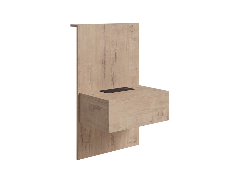 Тумба Боковая панель для кровати Voyage с электрикой ЛДСП Бунратти 60x48 21960₽