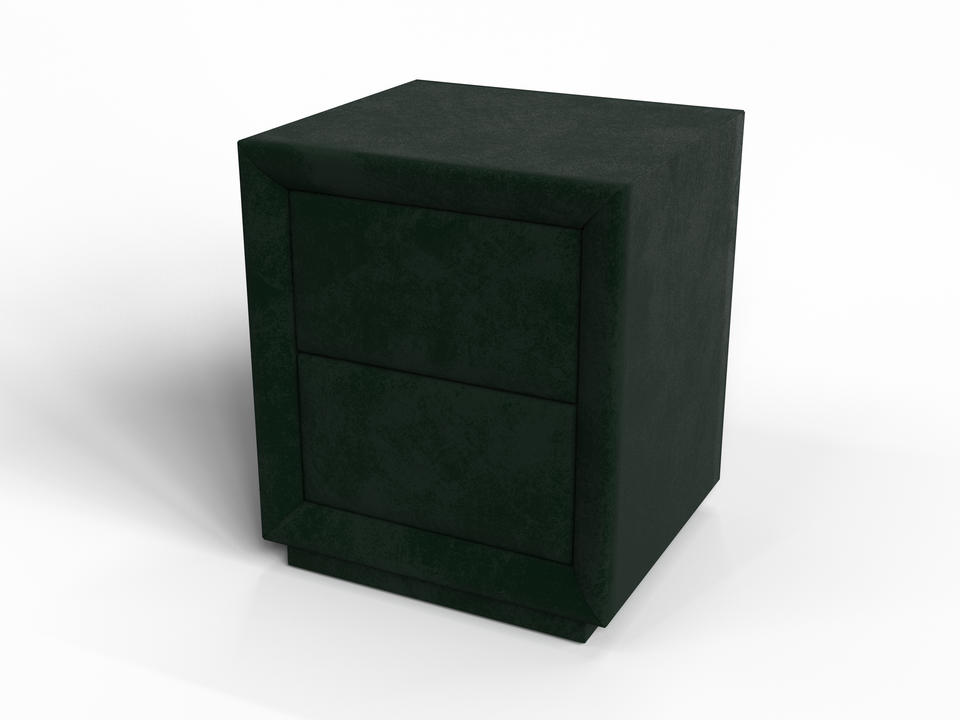 Тумба Verda Modern (Ткань: Микровелюр Laska 19 Папоротник (Verda)) 40x43