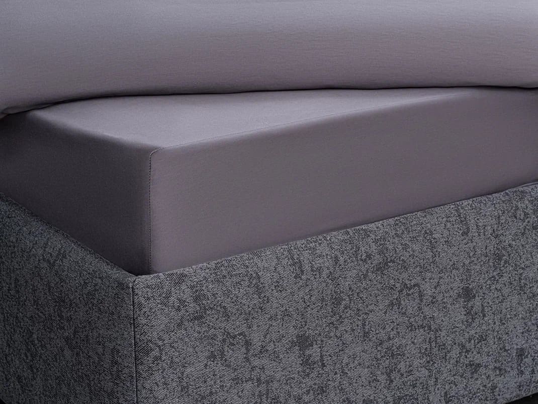 Простыня Орматек на резинке Colors New Сатин Серый 120x200 2820₽