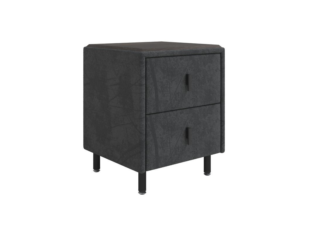 Тумба Орматек Sofix (Велюр/ЛДСП Sohu Графит/Дуб Кантербери) 45x45