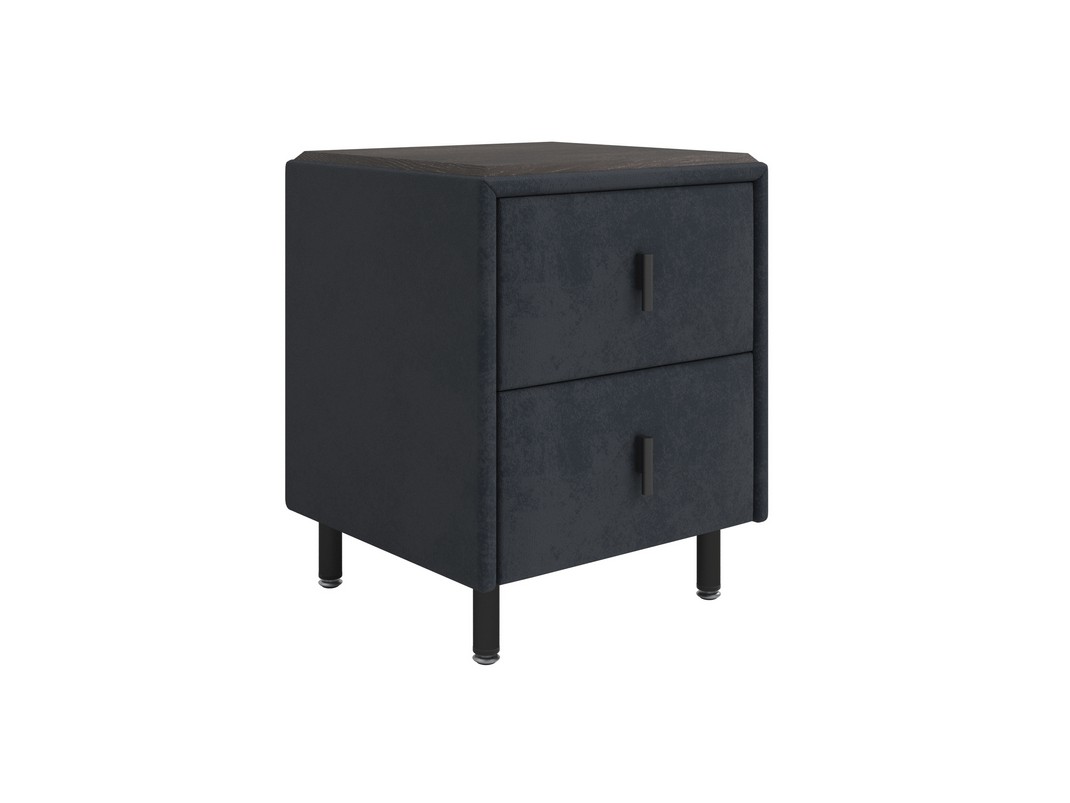Тумба Орматек Sofix (Велюр/ЛДСП Casa Графитовый/Дуб Кантербери) 45x45