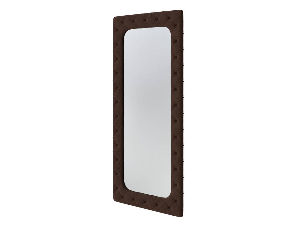 Зеркало Орматек настенное Flavio big Ткань Рогожка Levis 37 Шоколад 82x5 17810₽