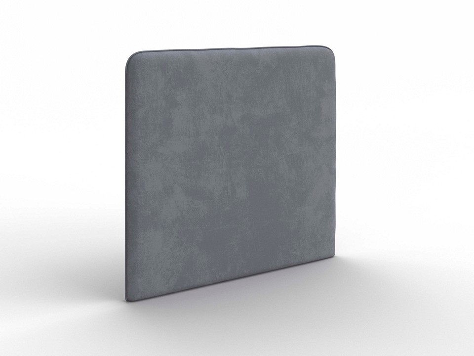 Орматек Бортик к кровати Bruno Ткань Микровелюр Laska 06 Серый мох 103x7 18570₽