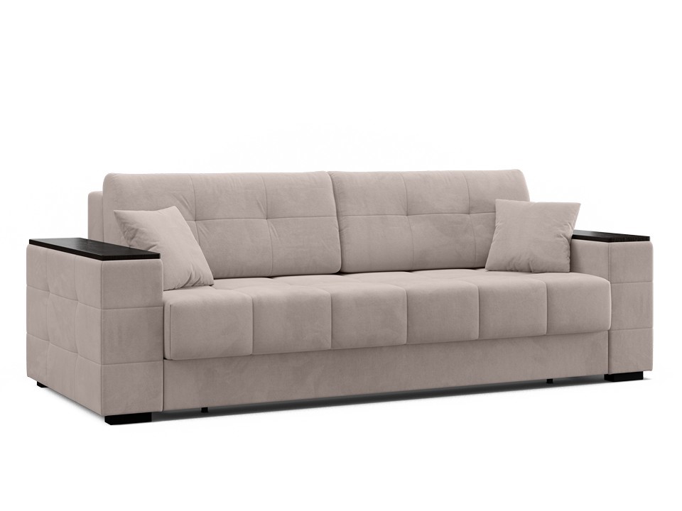 Орматек Диван-кровать Manhattan (Ткань: Велюр Omega 04 Бежевый) 160x202 диван king modool max велюр alkantara оранж