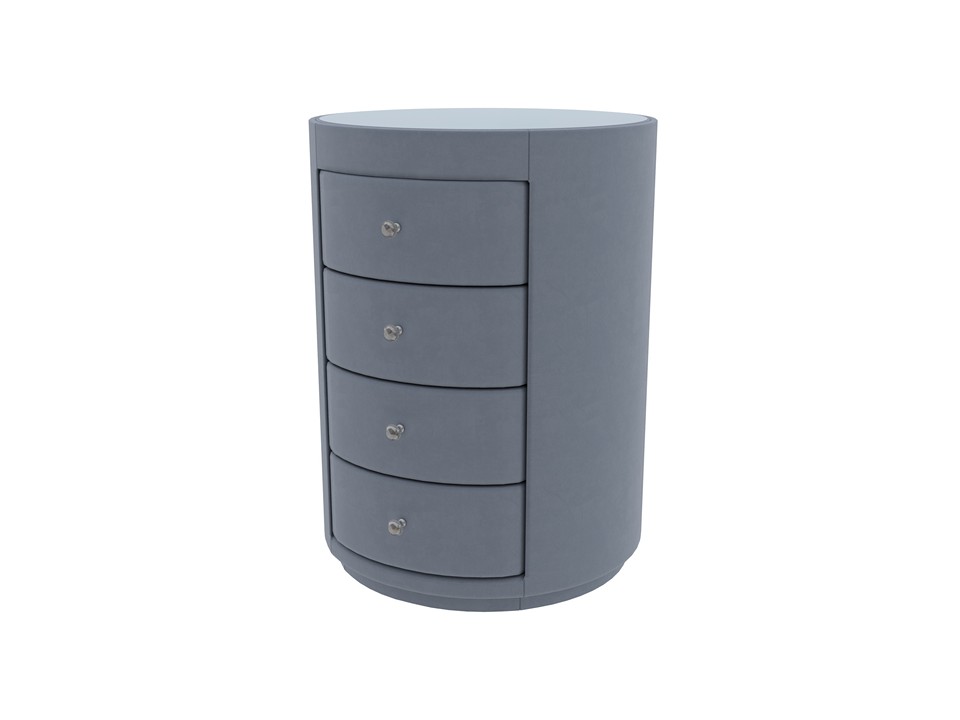 Тумба Verda Classic Ткань Микровелюр Manhattan Тихий океан 46x48 93060₽