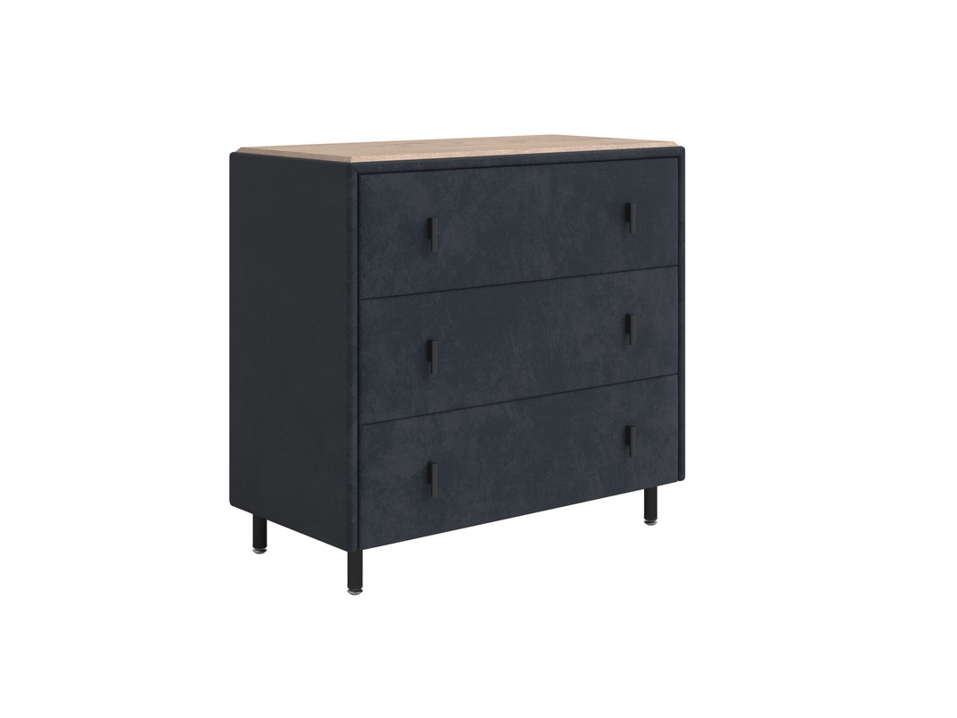 Комод Орматек Sofix (Велюр/ЛДСП Casa Графитовый/Бунратти) 92x46