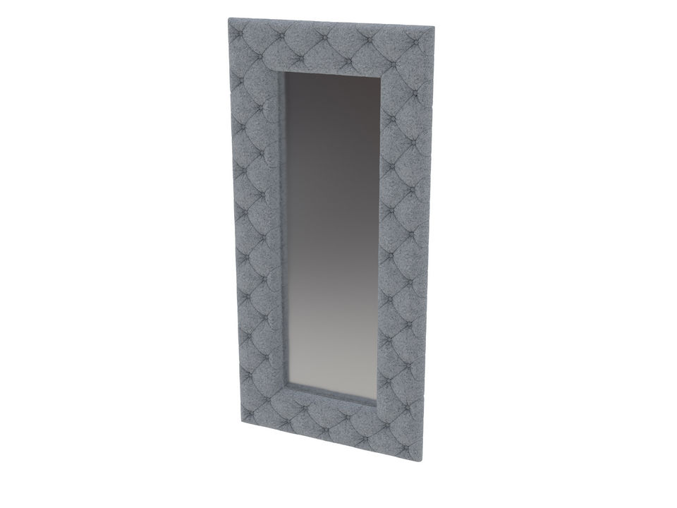 Зеркало Verda Luxe Ткань Микрошенилл Rialto Серебро 100x6 52540₽