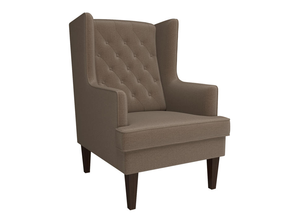 Кресло Орматек Bohemia Ткань Рогожка Багама Коричневый 72x87 30840₽