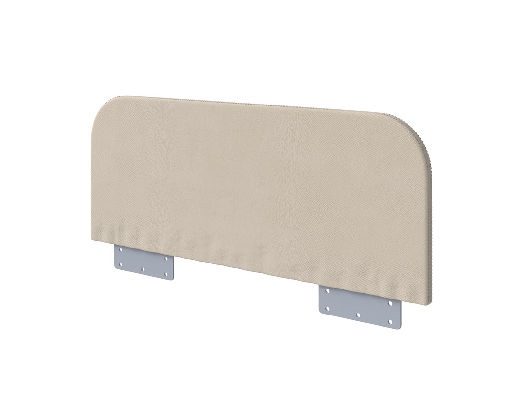 Бортик защитный мягкий для кроватей без ПМ (Ткань: Велюр Forest 4 Бежевый) 94x37 для дома vitavet воротник защитный мягкий 3 m