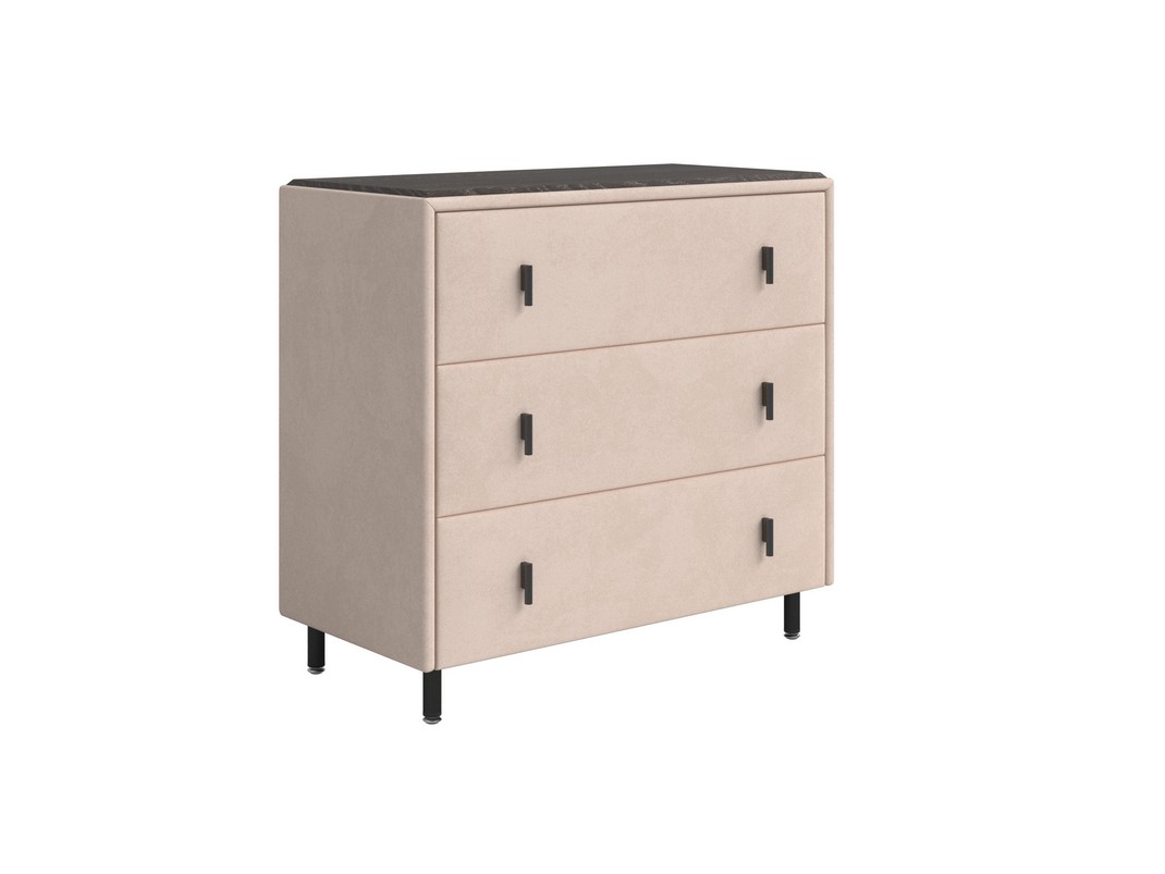 Комод Орматек Sofix (Велюр/ЛДСП Teddy 304 Тауп/Дуб Кантербери) 92x46