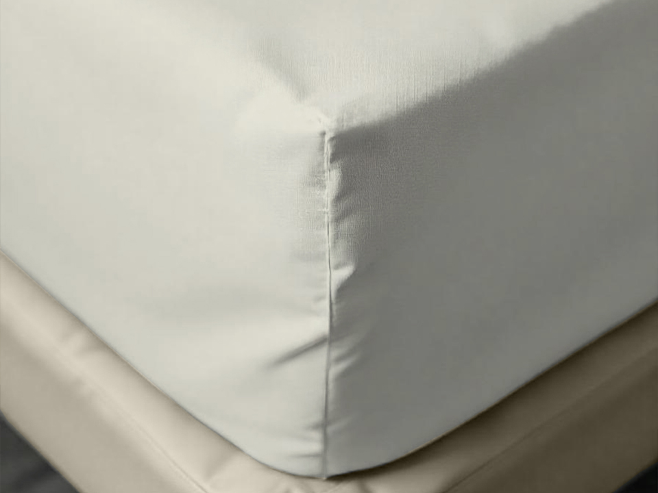 Простыня Орматек на резинке Colors New Сатин Льняной 140x200 3060₽