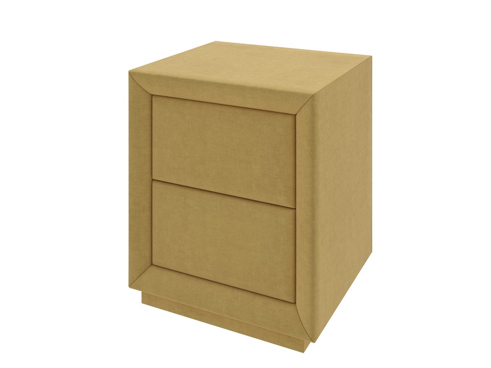 Тумба Verda Modern (Ткань: Микровелюр Marino 15 Шафран) 50x43