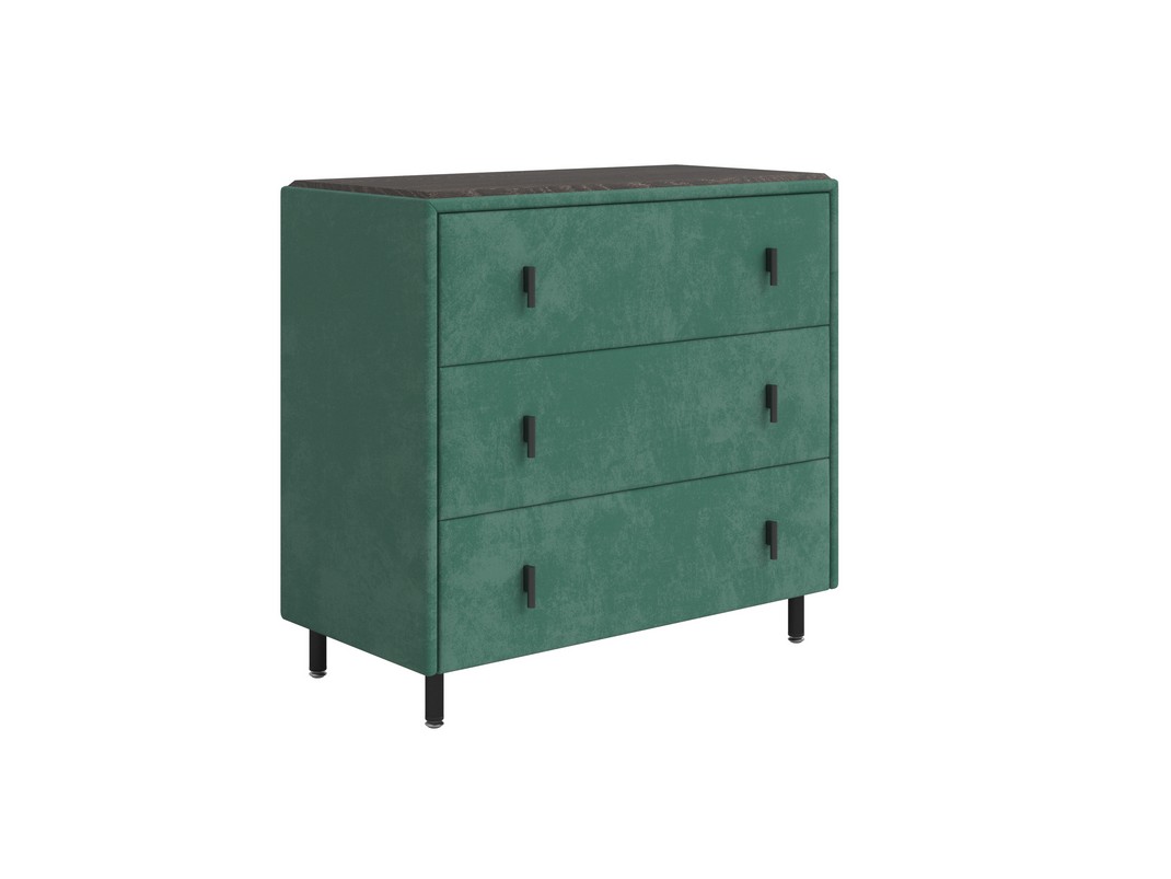 Комод Орматек Sofix (Велюр/ЛДСП Casa Изумрудный/Дуб Кантербери) 92x46
