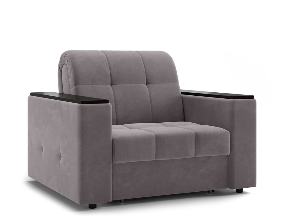 Орматек Диван-кровать Dubai Hard Ткань Велюр Velutto 08 Серый 80x204 55320₽