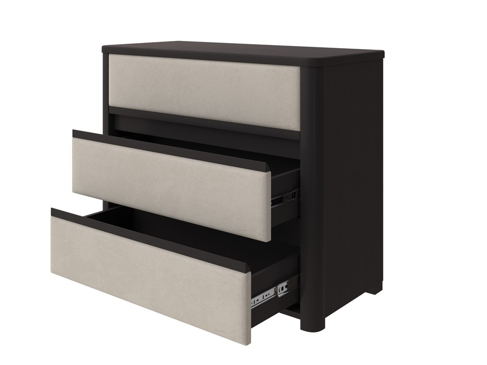 Комод Орматек Wood Soft (Ткань: Велюр Венге (сосна) с брашированием/Ultra Песочный) 90x40
