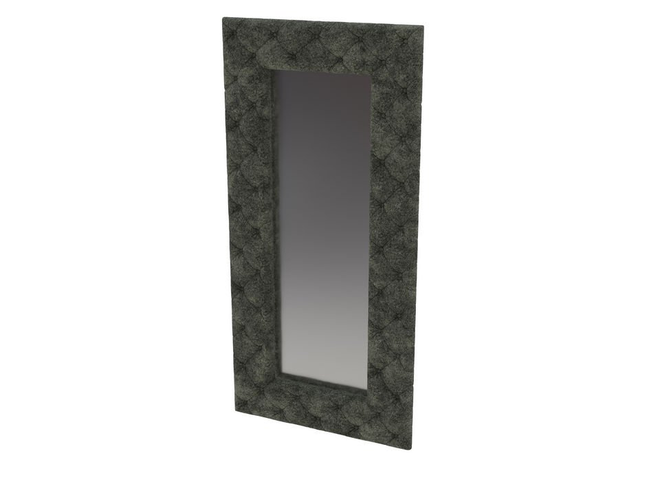 Зеркало Verda Luxe (Ткань: Микрошенилл Rialto Хризолит) 100x6